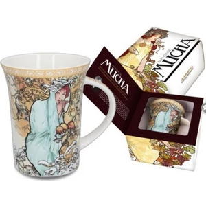 Bögre porcelán 400ml Mucha:Tél