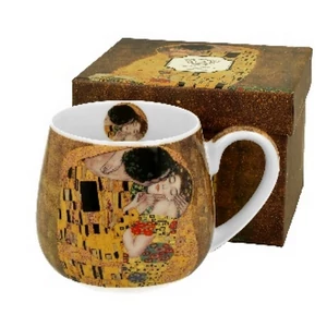 Bögre porcelán 4,3dl Klimt:The Kiss dobozban