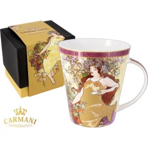 Bögre porcelán 450ml Mucha: Ősz