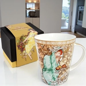 Bögre porcelán 450ml Mucha: Tél