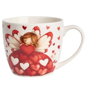 Bögre porcelán 460ml Angel díszcsomagolásban