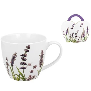 Bögre Porcelán 4,6dl Classic Lavender díszcsomagolásban