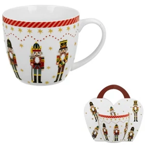 Bögre porcelán 460ml díszcsomagolásban,Christmas Nutcracker