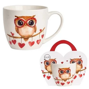 Bögre porcelán 460ml Olw díszcsomagolásban