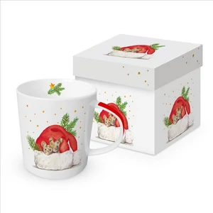 Bögre Porcelán 4dl Get cozy dobozban