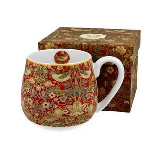 Bögre porcelán 4dl William Morris:Strawberry Thief Red dobozban