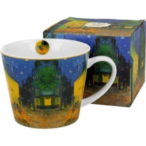 Bögre porcelán 600ml dobozban,Van Gogh: Kávéház éjjel