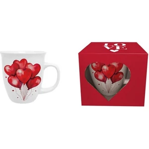Bögre porcelán 650ml dobozban, Balloons 1