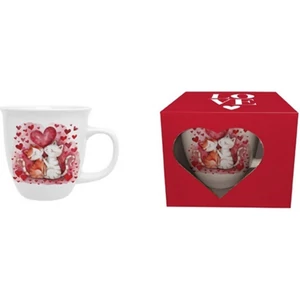 Bögre porcelán 650ml dobozban, Loving Cats