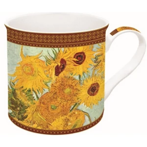 Bögre porcelán 3dl Van Gogh: Napraforgók dobozban