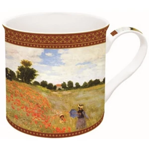 Bögre Porcelán 3dl Monet:Pipacsmező dobozban