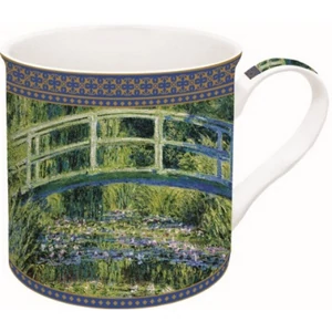 Bögre Porcelán 3dl Monet:Vízililiom és Japán híd dobozban