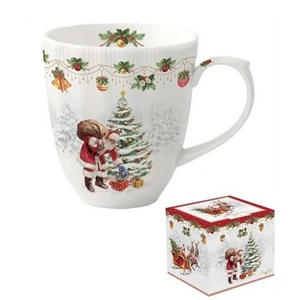 Bögre Porcelán karácsonyi 3,7dl Nostalgic Christmas dobozban