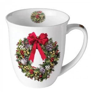 Bögre porcelán Ambiante Bow On Wreath 4dl porcelánbögre