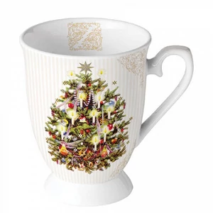 Bögre porcelán Ambiante X-mas Tree 2,5dl porcelánbögre