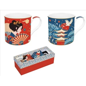 Bögre szett porcelán 3dl Atmosphere, Tokyo 2db-os dobozban
