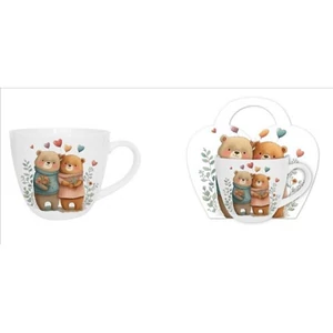 Bögre szett porcelán Bears 2díszcsomagolásban  460ml