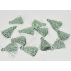Bojt textil egyszínű fényes menta (12db/csomag) [5998997713964]