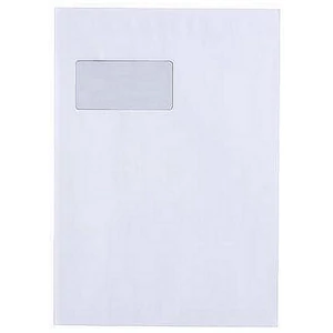 Boríték 1 TC/4 bal ablakos Victoria 55x90mm szilikonos 250db/doboz