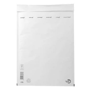 Boríték légpárnás W9/J19 fehér 320x455 mm külméret, 300x445 mm belméret 50db/doboz