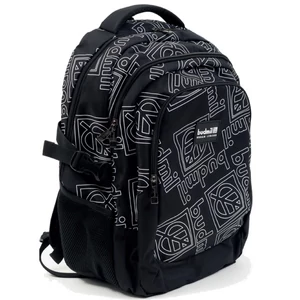 Budmil hátizsák 26' Fekete-Fehér Mintás 33x46x21cm 10110149/S101