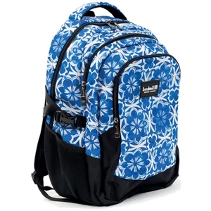 Budmil hátizsák 26' Kék-Fehér Mintás 33x46x21cm 10110149/S96