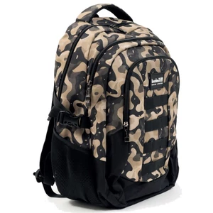 Budmil hátizsák 26' Khaki-Fekete Mintás 33x46x21cm 10110268/S2