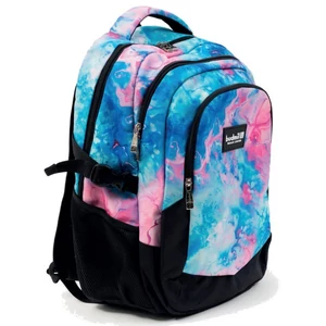 Budmil hátizsák 26' Rózsaszín-Kék Mintás 33x46x21cm 10110149/S97