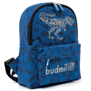 Budmil ovis hátizsák 26' Kék Mintás 21x27x9cm 10060018/S8