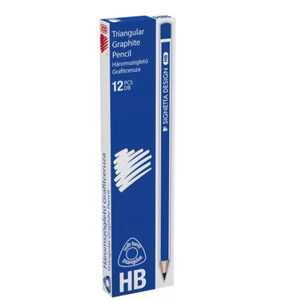 Ceruza háromszögletű Signetta Design HB D12 grafitceruza