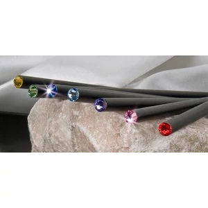Swarovski ceruza fekete testű Fehér Kristály Díszítve Made With Swarovski Elements