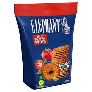 Chips-tallér 70 g ELEPHANT paradicsomos-fűszeres 