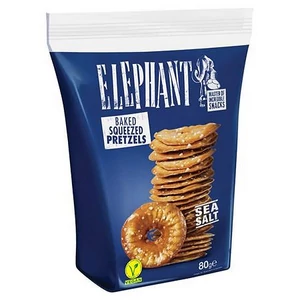 Chips-tallér 80 g ELEPHANT sós 