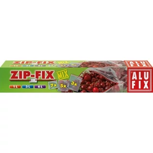 Cipzáras zacskó 1l 3l 6l ALUFIX Zipp Fix