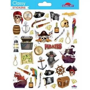 Classy Matrica Pirates 15x17cm