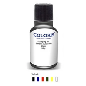 Bélyegzőfesték STK Coloris Berolin-Ariston P red - piros 50ml textilre