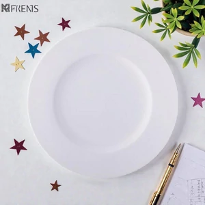 Csemegetányér fehér 21cm 6db-os szett Economic