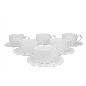 Csésze+alj Porcelán 2,1dl Alice 6db-os dobozban