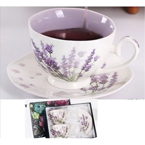 Csésze+alj Porcelán 260ml Secret 2db-os dobozban