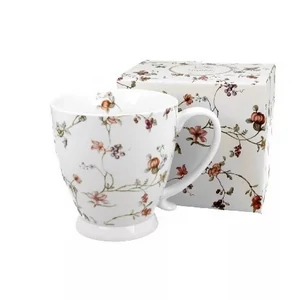 Bögre porcelán 500ml talpas safa