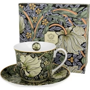 Csésze+alj Porcelán 4dl William Morris:Pimpernel dobozban