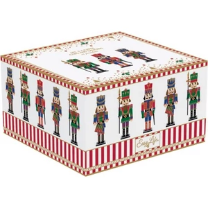 Csésze+alj Porcelán karácsonyi 80ml Nutcracker 2db-os dobozban
