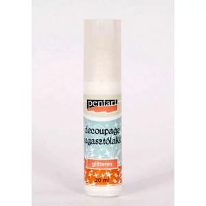 Decoupage ragasztólakk 20ml Pentart glitteres 5261