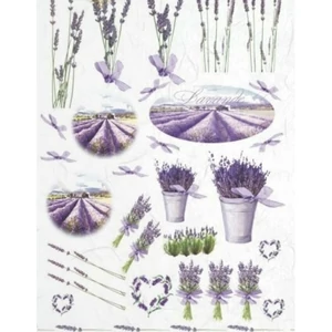 Decoupage rizspapír A4 ITD-R0041