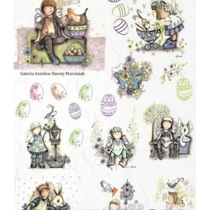 Decoupage rizspapír A4 ITD-R0075