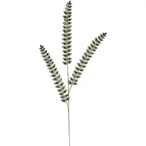 Dekor ág arany kövekkel 88cm Amaranthus csillámos arany/zöld 2x10x88cm DST25 extra