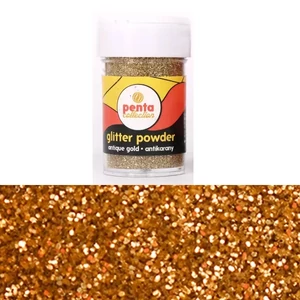 Csillámpor dekor 15gr antik arany