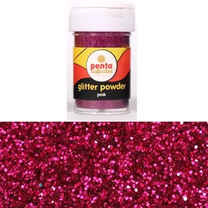 Csillámpor dekor 15gr pink