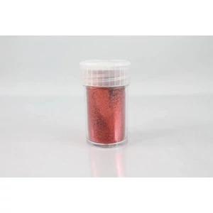 Csillámpor dekor 15gr piros