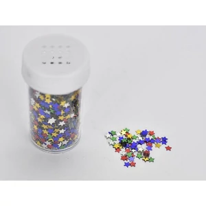 Dekor flitter 30ml Csillag alakú, vegyes színek